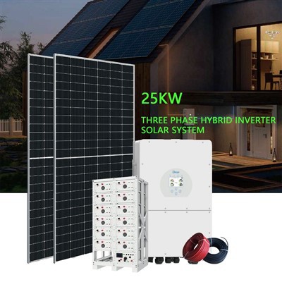25kw Three Phase Hybrid Inverter Solar System